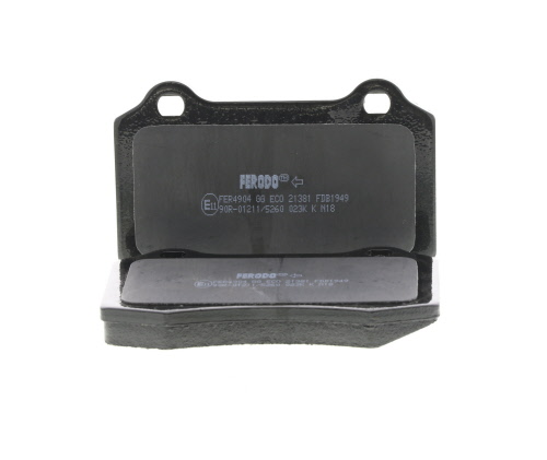 Jeu de 4 plaquettes de frein FERODO FDB1949