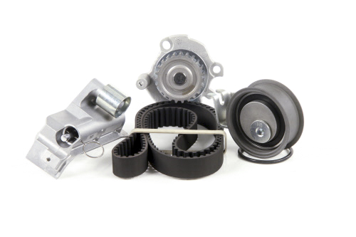 Pompe à eau + kit de courroie de distribution HUTCHINSON S.A. KH 166WP51