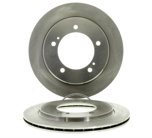 Jeu de 2 disques de frein VALEO 197065