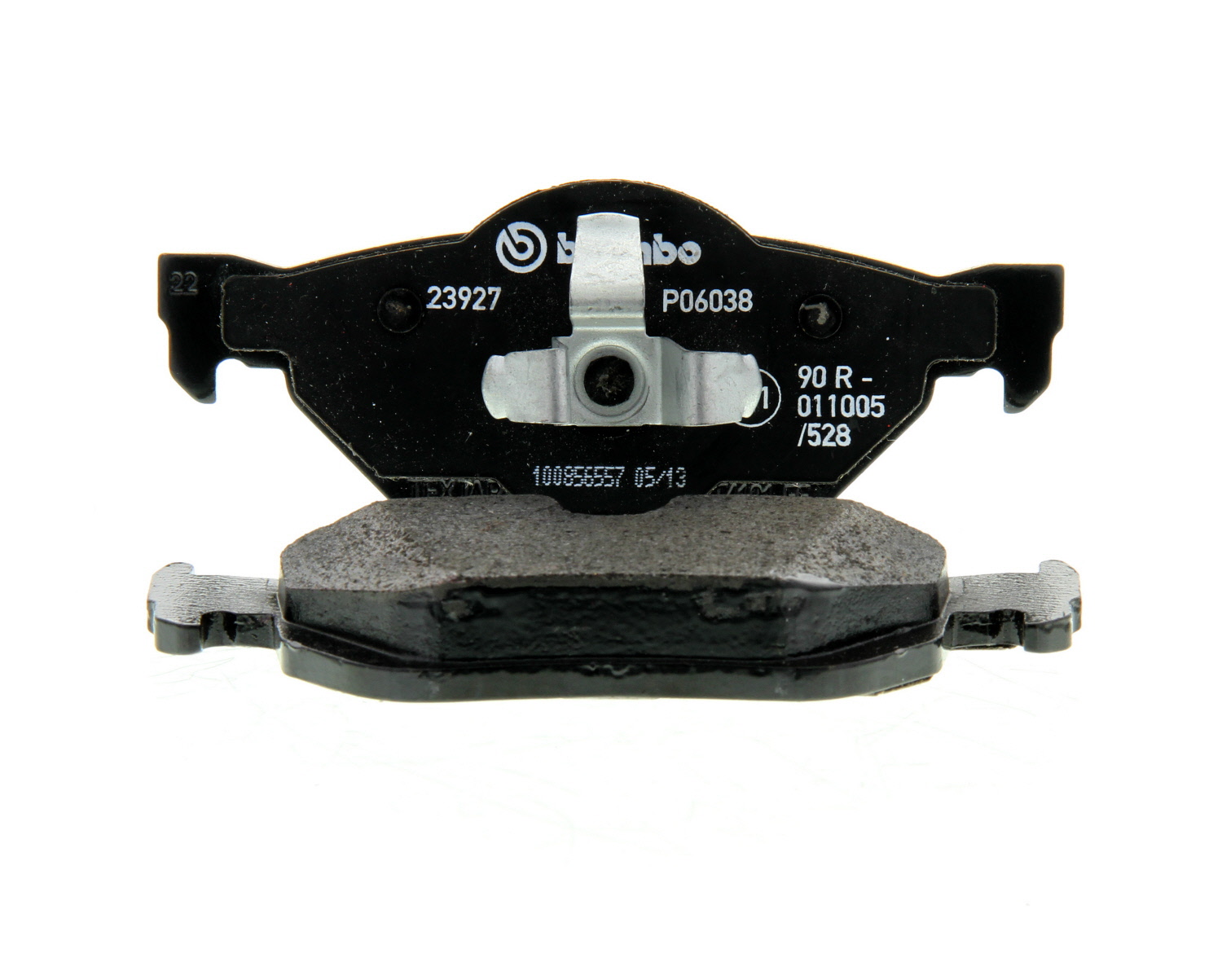 Jeu de 4 plaquettes de frein BREMBO P 06 038