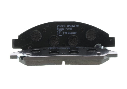 Jeu de 4 plaquettes de frein BREMBO P 34 005