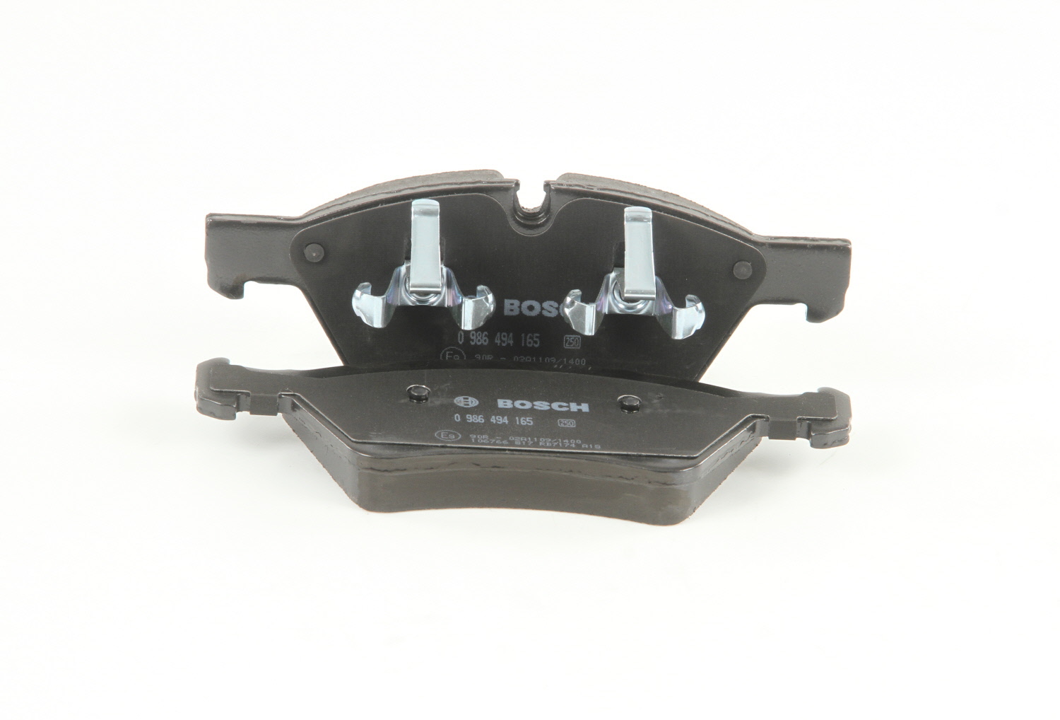 Jeu de 4 plaquettes de frein BOSCH 0 986 494 165