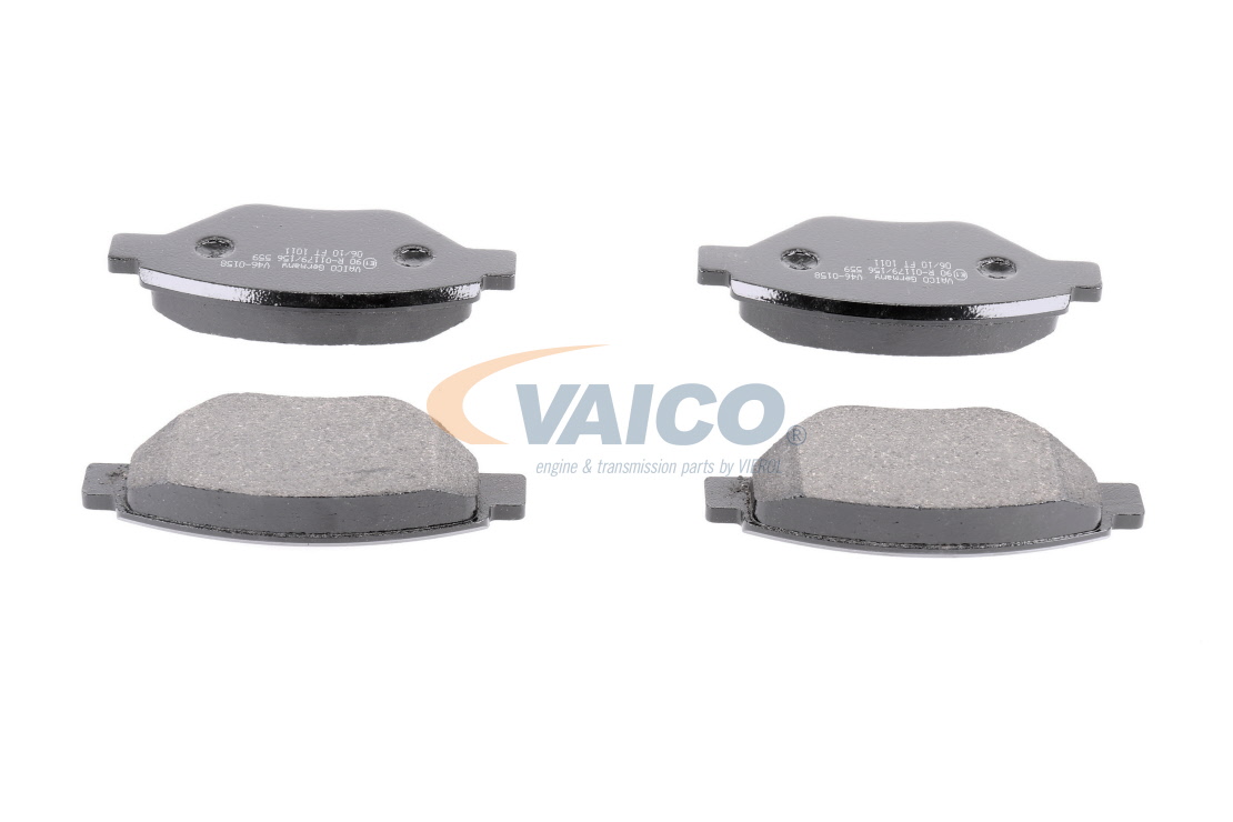 Jeu de 4 plaquettes de frein VAICO ref. V46-0158