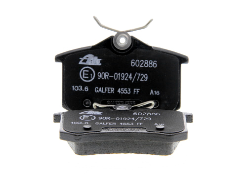 Jeu de 4 plaquettes de frein ATE 13.0460-2886.2