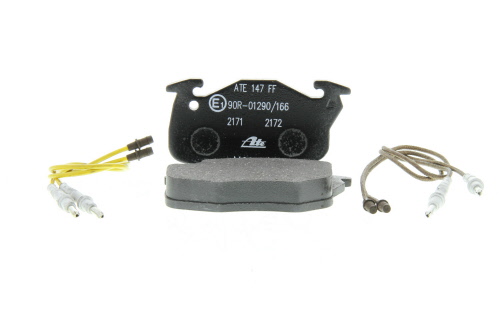 Jeu de 4 plaquettes de frein ATE 13.0460-3952.2