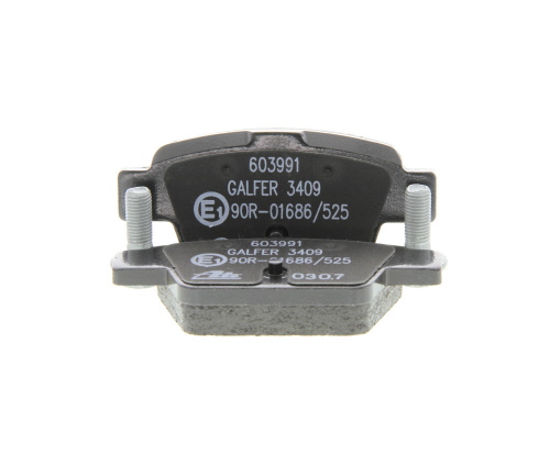 Jeu de 4 plaquettes de frein ATE 13.0460-3991.2