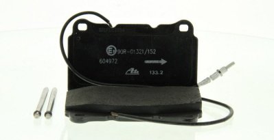 Jeu de 4 plaquettes de frein ATE 13.0460-4972.2