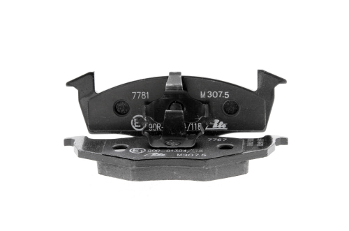 Jeu de 4 plaquettes de frein ATE 13.0460-7101.2