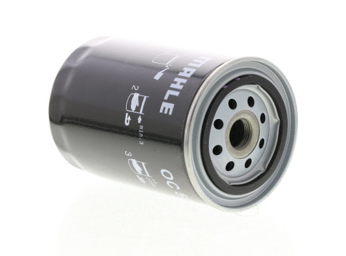 Knecht OC 983 Filtro Olio Motore MAHLE - Altezza 93.5mm, Filetto M20x1.5 - Alta Efficienza Di Filtrazione