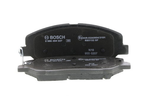 Jeu de 4 plaquettes de frein BOSCH ref. 0 986 494 227