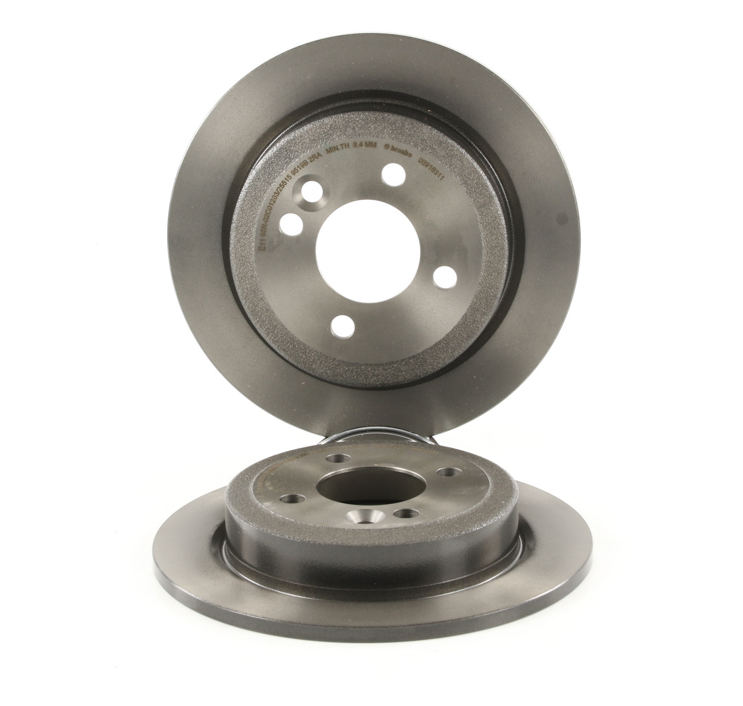 Jeu de 2 disques de frein BREMBO 08.9163.11