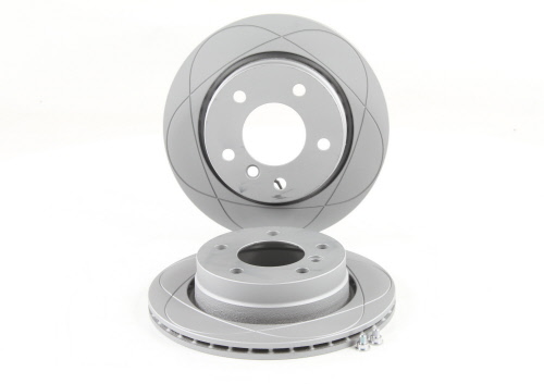 Jeu de 2 disques de frein ATE 24.0319-0107.1