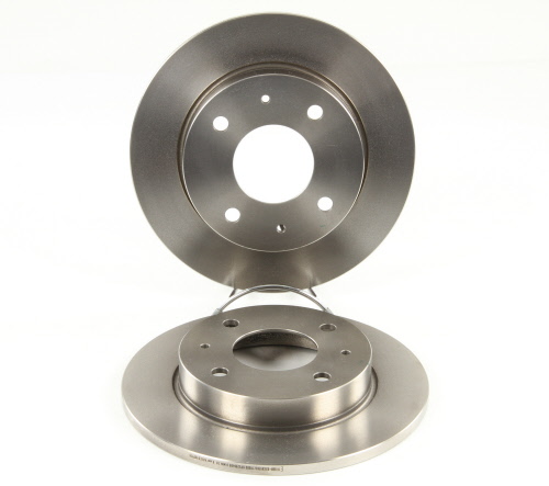 Jeu de 2 disques de frein VALEO 197129