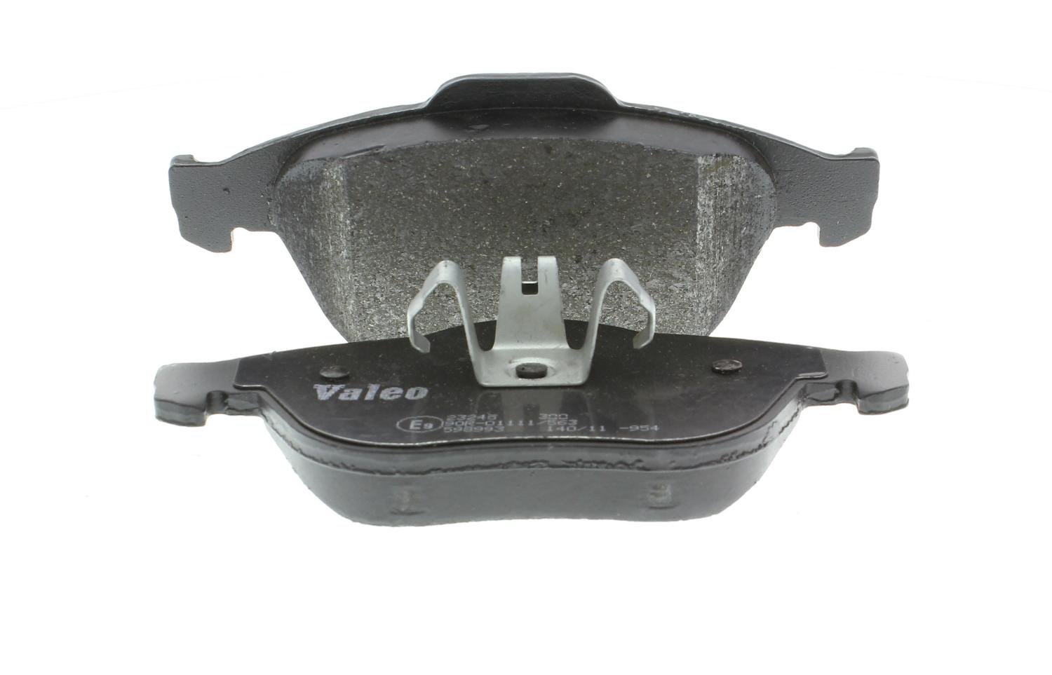 Jeu de 4 plaquettes de frein VALEO 598993