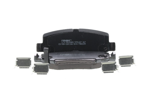 Jeu de 4 plaquettes de frein FERODO FDB4239