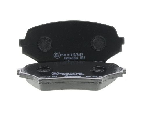 Jogo de 4 pastilhas de travão BREMBO ref. P 49 043