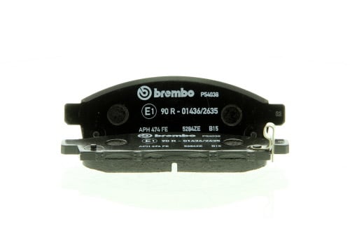 Jeu de 4 plaquettes de frein BREMBO ref. P 54 038