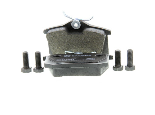 P 59 086 BREMBO Kit pastiglie freno con segnalatore acustico usura, con
