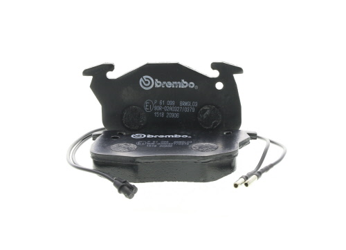 Jogo de 4 pastilhas de travão BREMBO ref. P 61 099