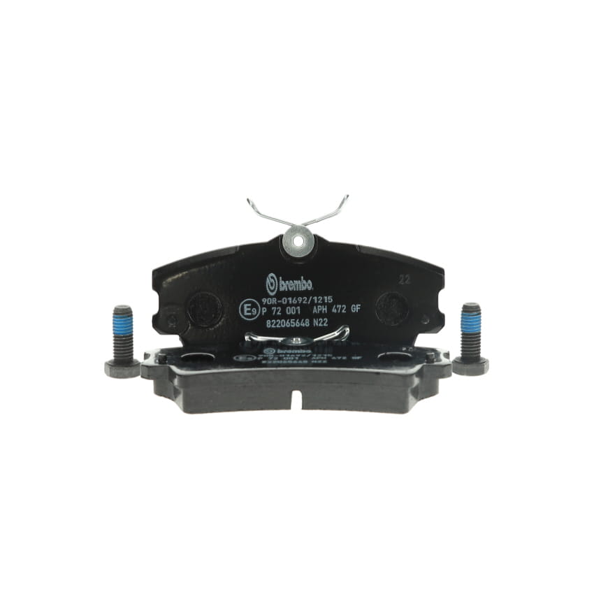 Jogo de 4 pastilhas de travão BREMBO ref. P 72 001