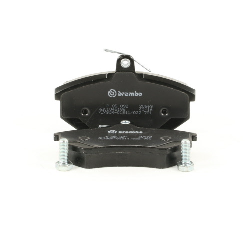Jogo de 4 pastilhas de travão BREMBO ref. P 85 092