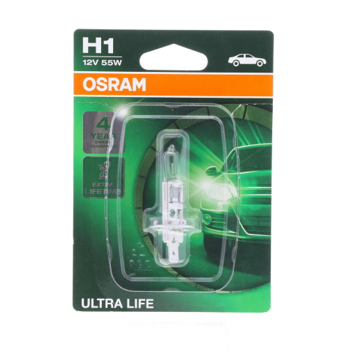 Ampoule OSRAM 1 ✕ H1 - ref. 64150ULT-01B