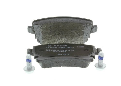 Jeu de 4 plaquettes de frein BOSCH 0 986 494 303