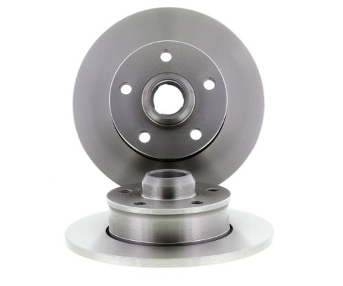 Jeu de 2 disques de frein VALEO 186517