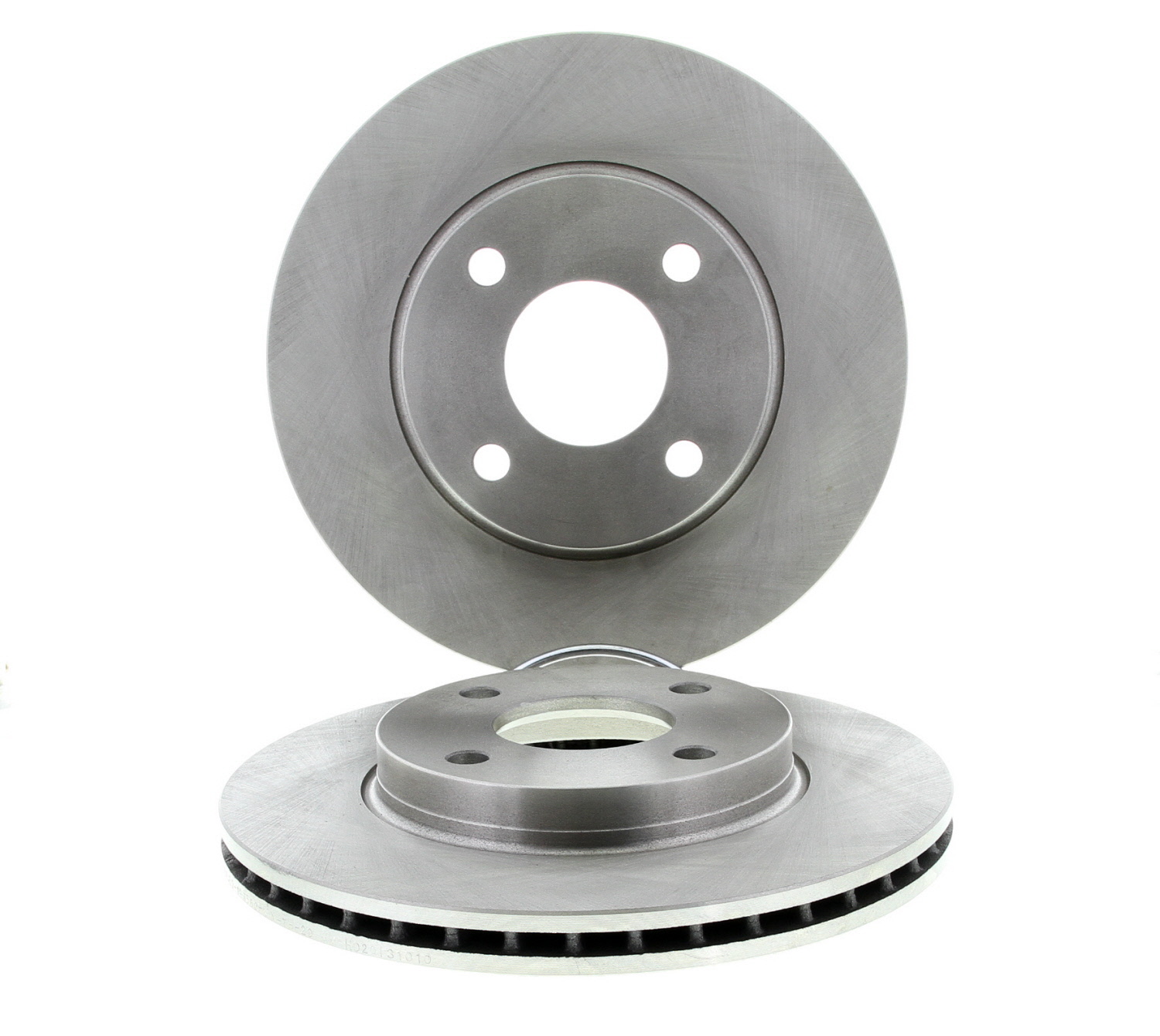 Jeu de 2 disques de frein VALEO 186560