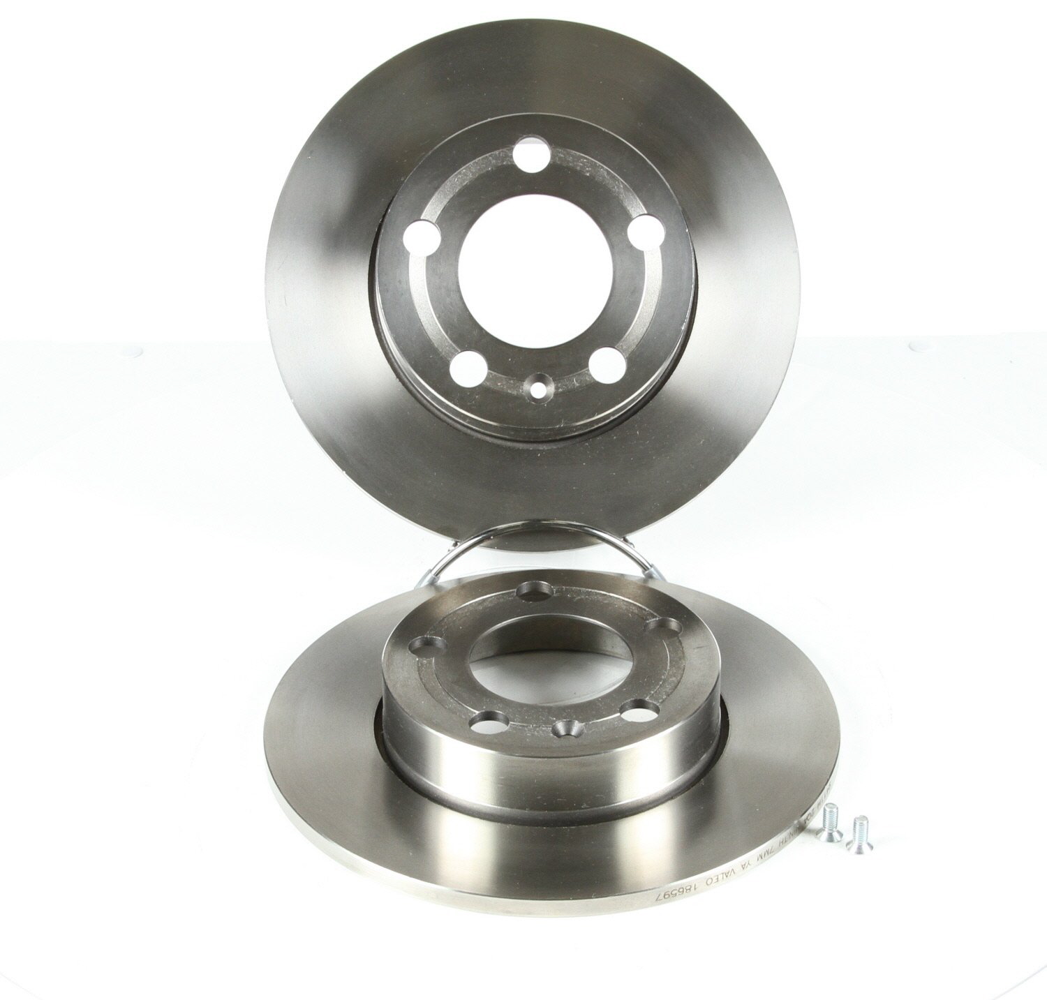 Jeu de 2 disques de frein VALEO 186597