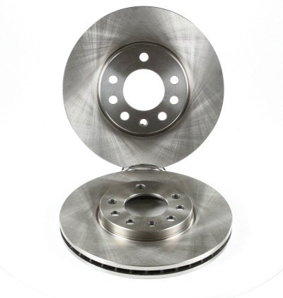 Jeu de 2 disques de frein VALEO 186684