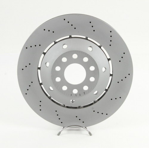Disque de frein avant droit OTTO ZIMMERMANN GMBH 100.3340.70