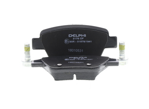 Jeu de 4 plaquettes de frein DELPHI LP2178