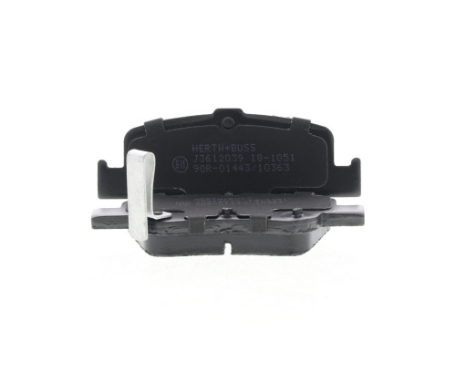 Jeu de 4 plaquettes de frein HERTH+BUSS JAKOPARTS J3612039