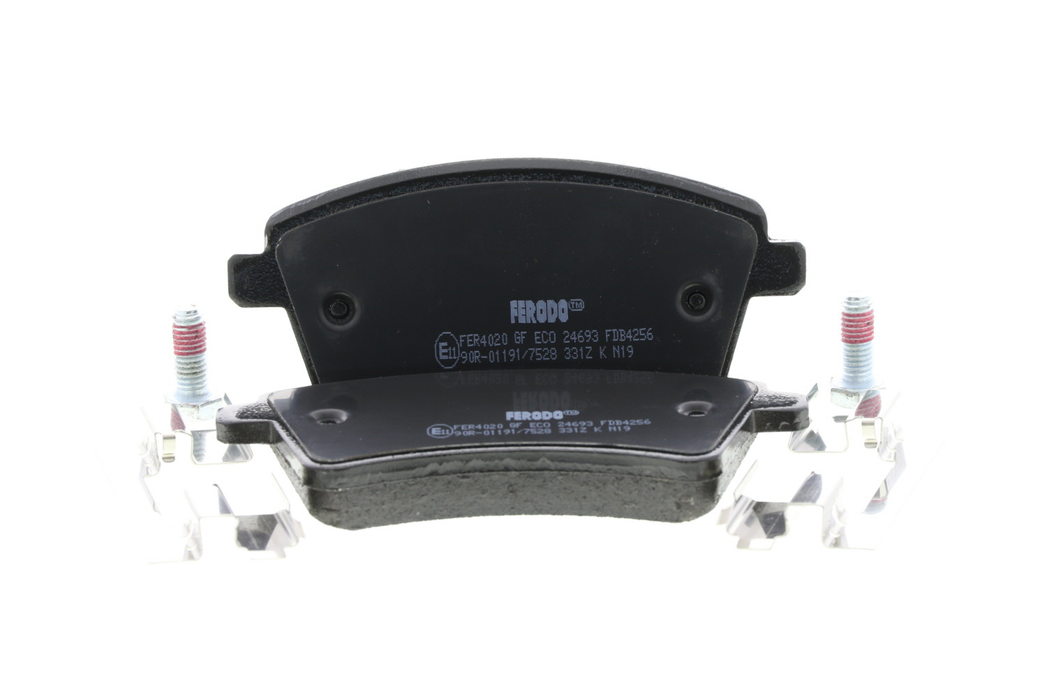 Jeu de 4 plaquettes de frein FERODO FDB4256