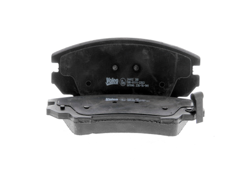 Jeu de 4 plaquettes de frein VALEO 601046