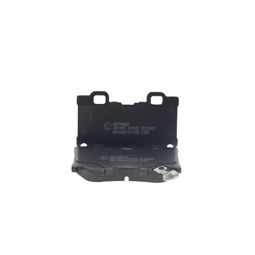 Jeu de 4 plaquettes de frein HERTH+BUSS JAKOPARTS J3611000