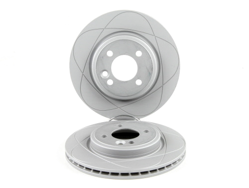 Jeu de 2 disques de frein ATE 24.0322-0204.1