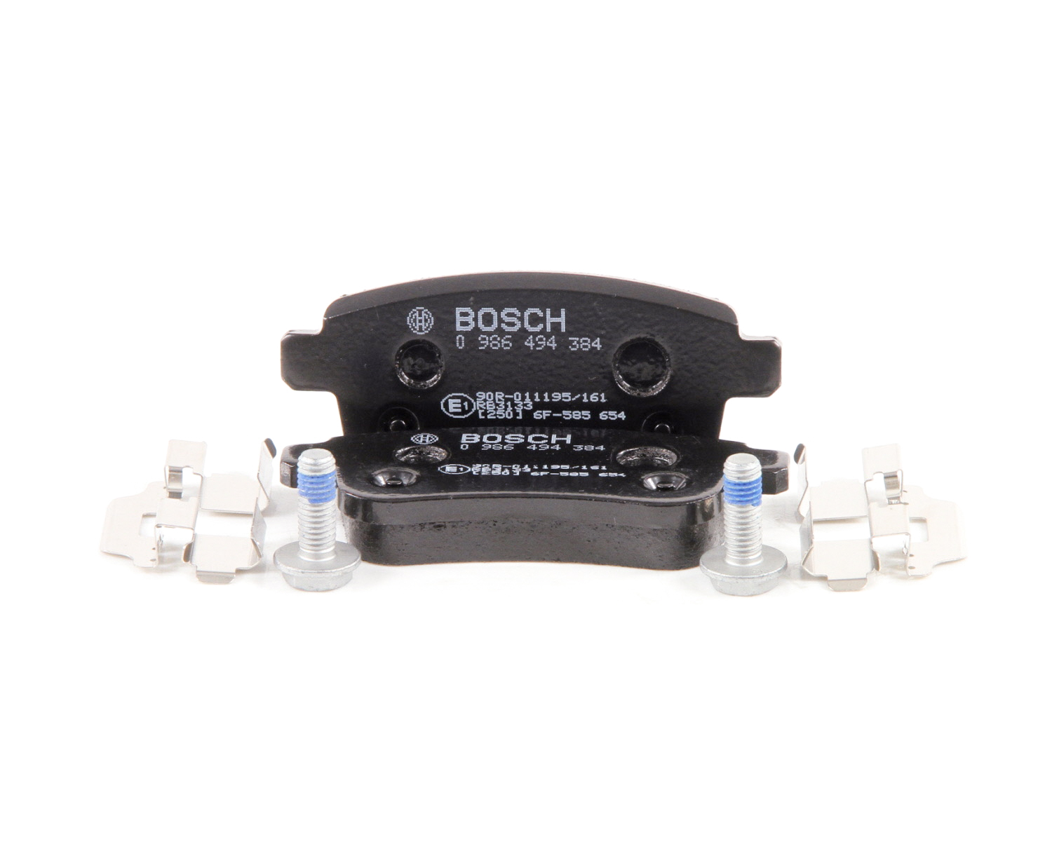 Jeu de 4 plaquettes de frein BOSCH 0 986 494 384