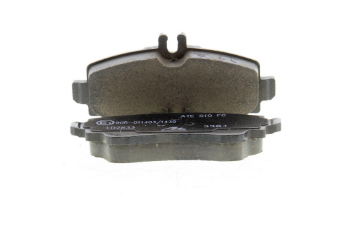 Jeu de 4 plaquettes de frein ATE 13.0470-2833.2