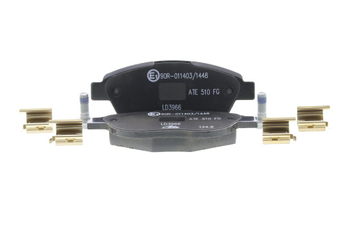 Jeu de 4 plaquettes de frein ATE 13.0470-3966.2