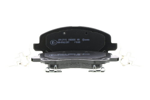 Jeu de 4 plaquettes de frein BREMBO P 18 001