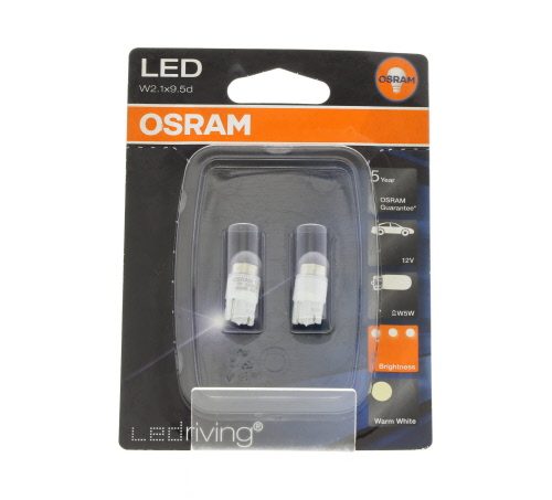 Bombilla LED, Iluminación de señalización e interior OSRAM ref. 2850WW-02B