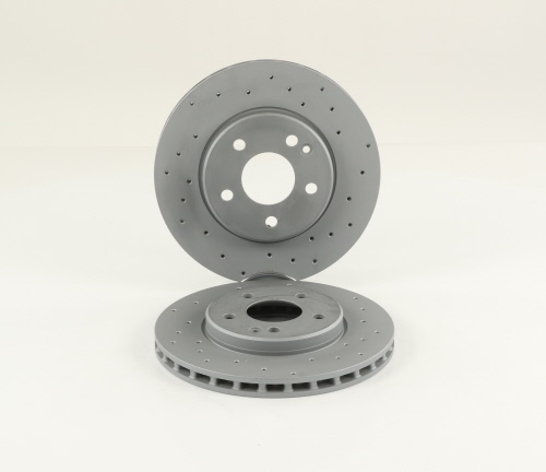 Jeu de 2 disques de frein OTTO ZIMMERMANN GMBH 400.3642.52