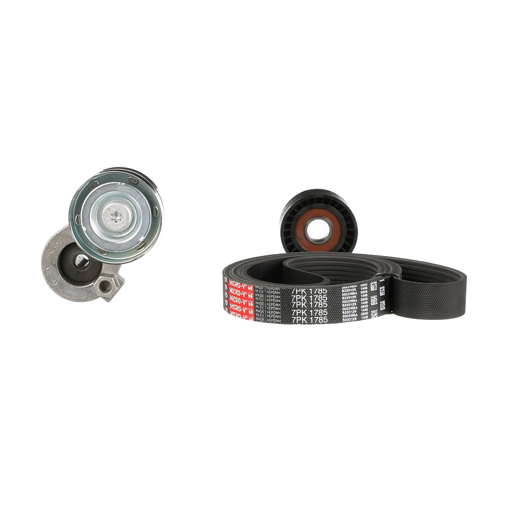 Kit de courroie d'accessoire (Courroie d’alternateur) GATES ref. K017PK1785