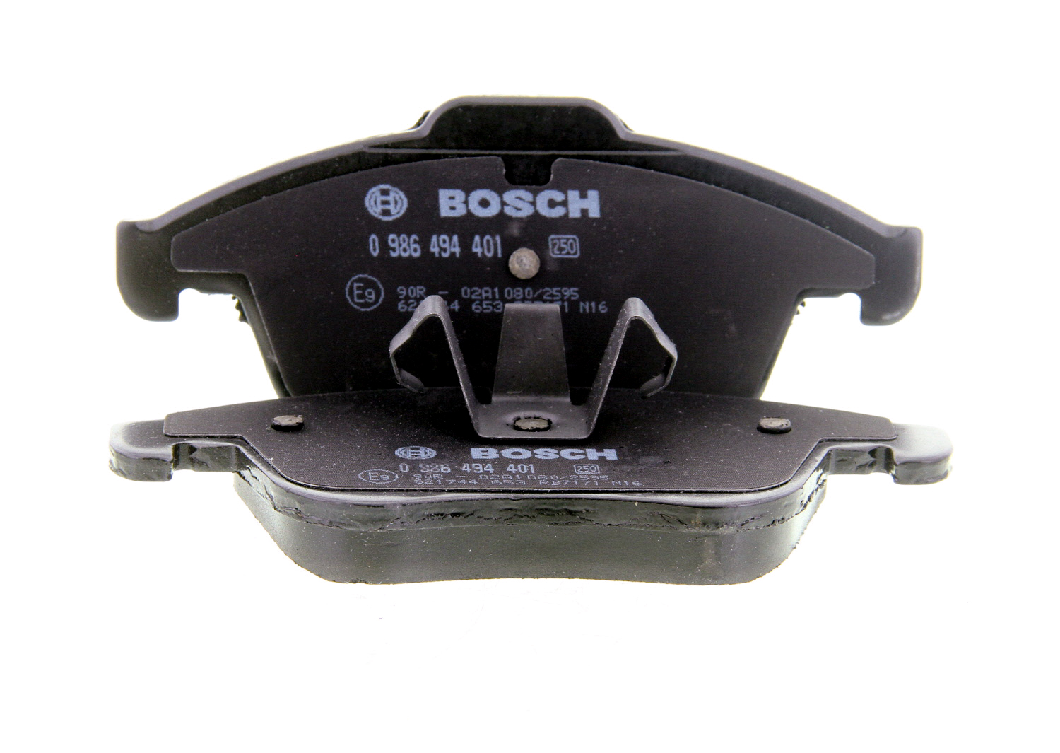 Jeu de 4 plaquettes de frein BOSCH 0 986 494 401