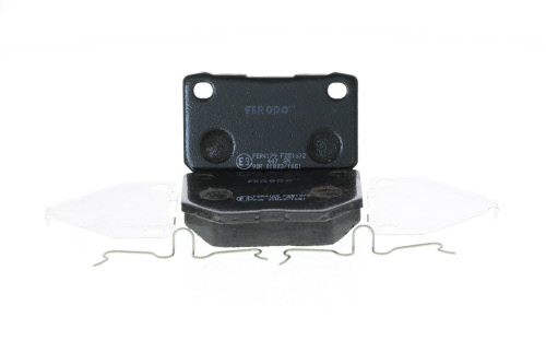 Jeu de 4 plaquettes de frein FERODO FDB1372