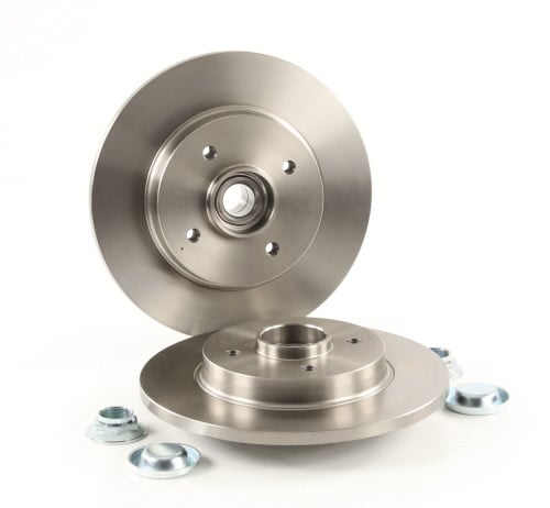 Disques De Frein Arrière Brembo - Lot De 2 - Diamètre 247 Mm, épaisseur 8 Mm - Compatible Citroën Xsara, Saxo