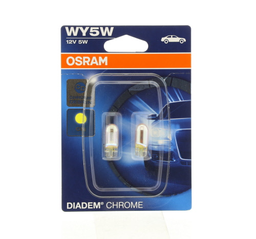 Lámpara OSRAM 2 ✕ WY5W DIADEM CHROME - 2827DC-02B