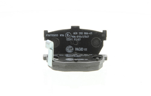 Jeu de 4 plaquettes de frein HELLA ref. 8DB 355 006-411